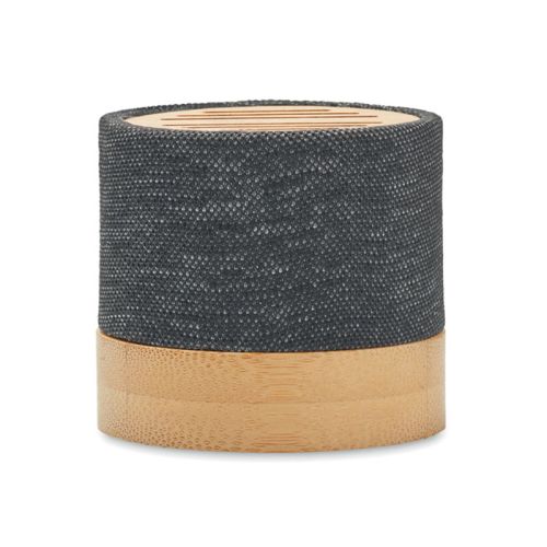 Haut-parleur sans fil en bambou - image 2